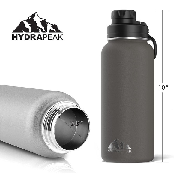 Hydrapeak 32oz Insulated Water Bottles w/Chug Lid, Water Flask, 32 Oz - Picture 9 of 9